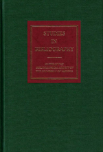 Studies in Bibliography