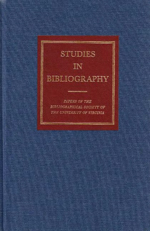 Studies in Bibliography